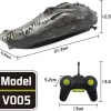 Crocodile Head Remote Control Boat2