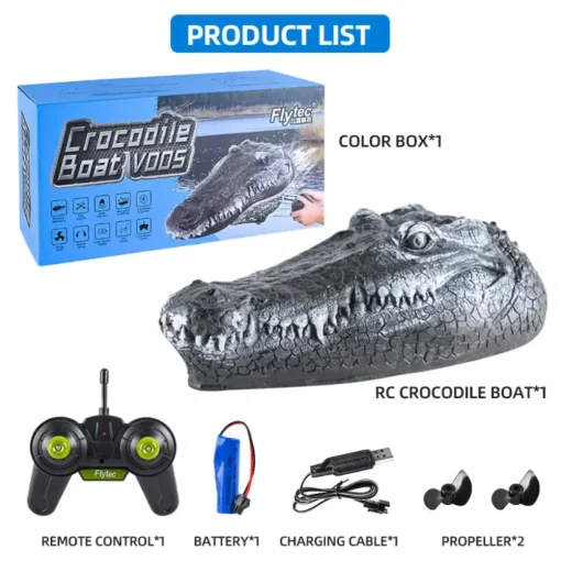 Crocodile Head Remote Control Boat9