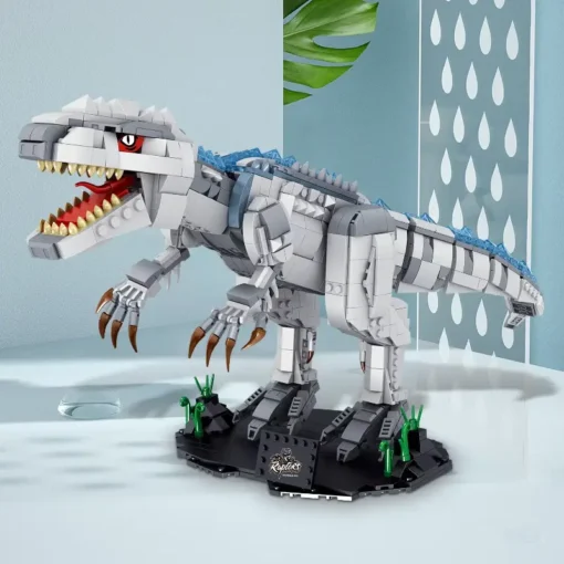 Dinosaur World Building Blocks Model