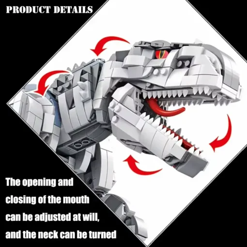 Dinosaur World Building Blocks Model10