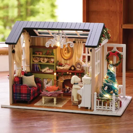 Dollhouse The Castle - Wooden Doll Houses2