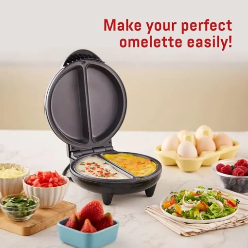 Dual Omelette Maker with Non-Stick Plates8