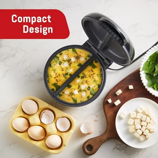 Dual Omelette Maker with Non-Stick Plates9