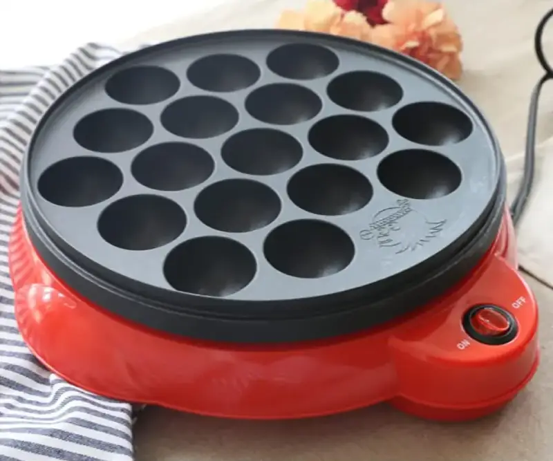 Durable 18-Hole Octopus Baking Tray with Ventilation Vents - Takoyaki Maker