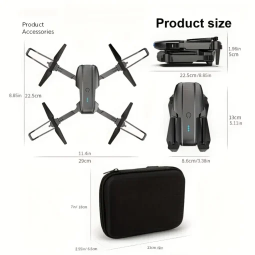 E99 Drone With Camera, Foldable Rc Quadcopter Drone,Remote Control Drone Toys2