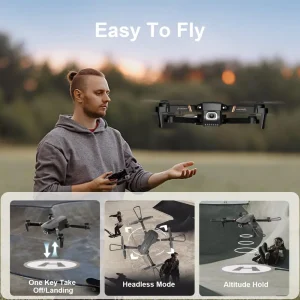 E99 Drone With Camera, Foldable Rc Quadcopter Drone,Remote Control Drone Toys5