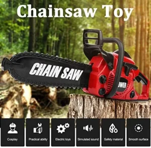 Electric Chainsaw Toy With Real Engine Sound1