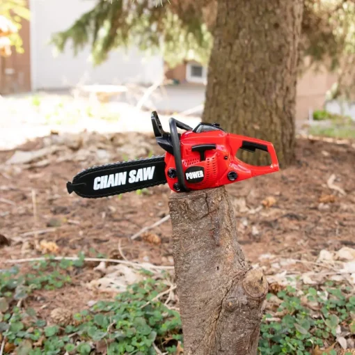 Electric Chainsaw Toy With Real Engine Sound2