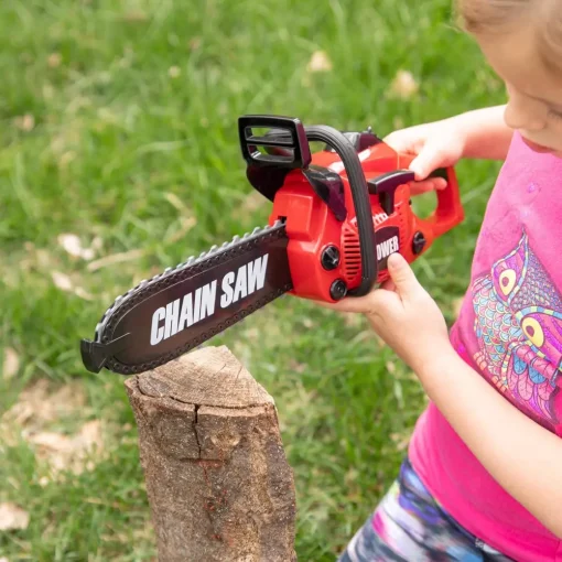 Electric Chainsaw Toy With Real Engine Sound3