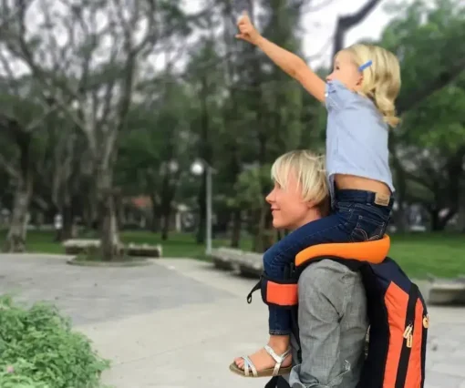 Ergonomic Hands Toddler Shoulder Carrier7