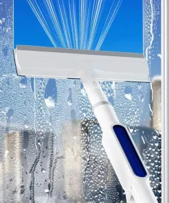 High Rise Window Cleaning Glass Cleaner Brush For Washing Window Squeegee Microfiber Extendable Window Scrubber Cleaning9