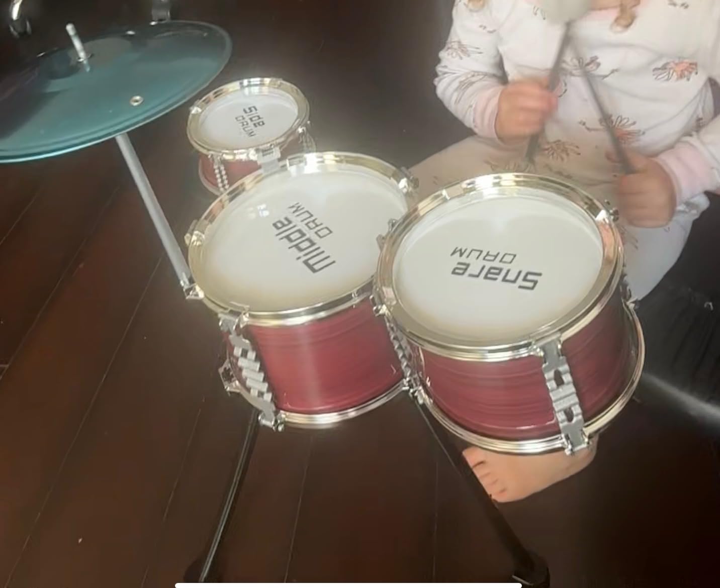 Kids Drum Set Musical Toy Drum Kit For Toddlers photo review