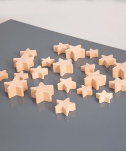 Natural Wooden Stars