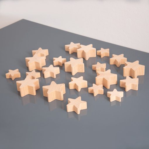 Natural Wooden Stars