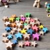 Natural Wooden Stars