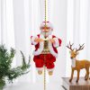 🎅Electric Santa Claus Climbing Ladder With Music