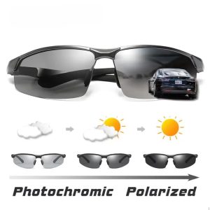 Photochromic Polarized Sunglasses - Night Driving Glasses