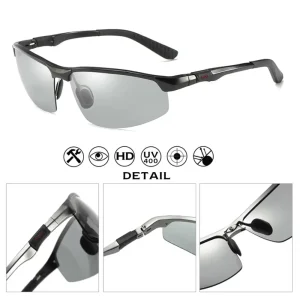 Photochromic Polarized Sunglasses - Night Driving Glasses3