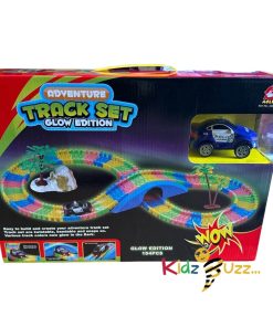 Adventure Glow Train & Track Set For Kids Ages 3+ Above