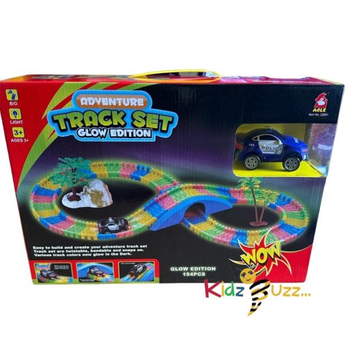 Adventure Glow Train & Track Set For Kids Ages 3+ Above