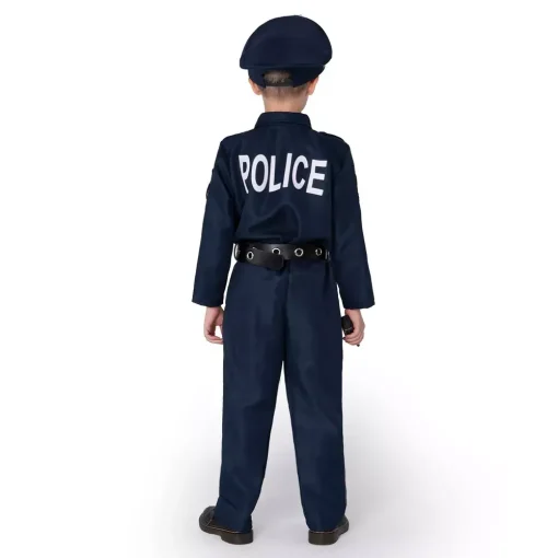 Police Officer Costume For Kids With Accessories, Kids Halloween Costumes6