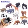 Realistic Safari Animal Figurines - Mini Farm & Woodland Models for Kids Party