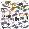 Realistic Safari Animal Figurines - Mini Farm & Woodland Models for Kids Party2