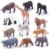 Realistic Safari Animal Figurines - Mini Farm & Woodland Models for Kids Party9