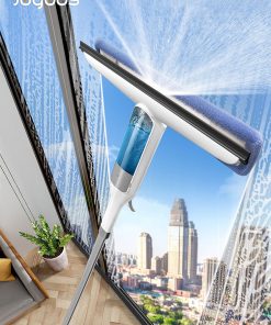 Multifunctional Spray Mop - Window Cleaner Floor Wiper With Silicone Scraper