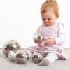 Sensory Reflective Balls Silver Pack Of 4