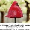 Set 3 Ceramic Bird Wind Chime Song Bell Garden Yard Home Decoration5