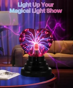 Tesla Coil Light Show Plasma Heart Ball5