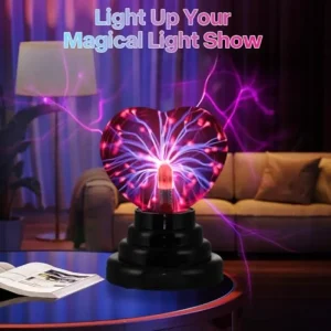 Tesla Coil Light Show Plasma Heart Ball5