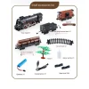 Train Set, Electric Spray Train Track, Steam Sound Train Model, Electric Train Set