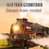 Train Set, Electric Spray Train Track, Steam Sound Train Model, Electric Train Set8