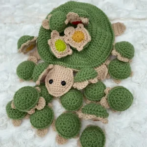 Turtle Crochet Memory Game - Memory Training - Turtle Memory Game