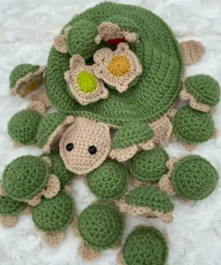 Turtle Crochet Memory Game - Memory Training - Turtle Memory Game1