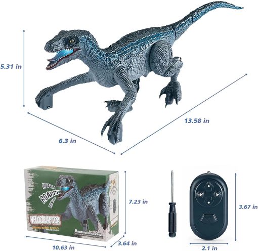 Remote Control Dinosaur Jurassic Velociraptor