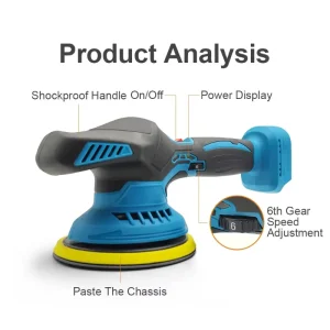 Cordless Electric Car Polisher Kit4