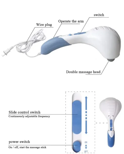 Electric Handheld Full-Body Massager3