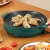 Electric Multicooker, 220V Non-Stick Frying Pan For Bbq4