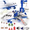 Extra Large Airplane Vehicle Play Sets Police, Construction Or Fireman Toys3