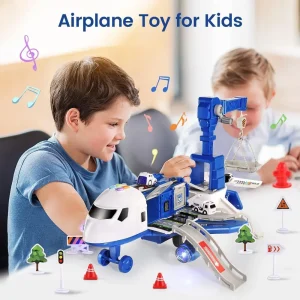 Extra Large Airplane Vehicle Play Sets Police, Construction Or Fireman Toys4