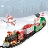 Foreign Trade Electric Christmas Train, Electric Sound And Light Can Hang Christmas Tree Christmas Rail Car, Christmas Gift Toys Peripheral Products Christmas Decor Gift For Christmas Thanksgiving3