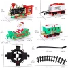 Foreign Trade Electric Christmas Train, Electric Sound And Light Can Hang Christmas Tree Christmas Rail Car, Christmas Gift Toys Peripheral Products Christmas Decor Gift For Christmas Thanksgiving7