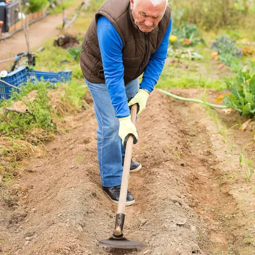 Heavy-Duty Steel Farm Gardening Weeding Hoe Head6