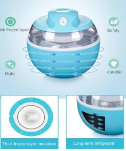 Home Ice Cream Maker - Originals 0.6L Ice Cream Maker-Safe, Easy to Clean, and Built to Last