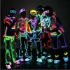 Led Stick Figure Kit - Light Up Stickman Costume For Adults In Assorted Glowing Colors, Christmas Dance Light Car Night Walk Vest2