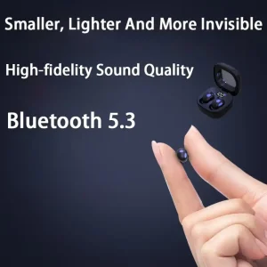 Mini Headphone Compact Hifi Earbuds, Invisible Design2