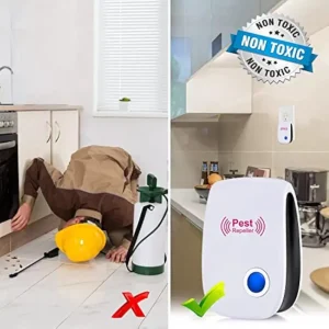 Ultrasonic Mice Repeller Pest- Rid Of Mice In 48 Hours Or It'S7